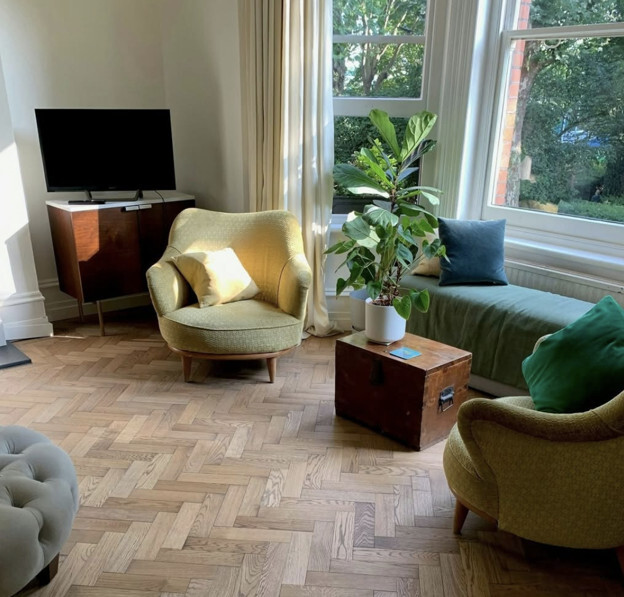 Dark Wood Flooring Adds Depth and Luxury